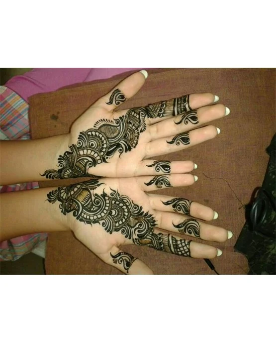 Ring And Stroke Bold Front Hand Mehndi Design Pathway Ring And Stroke Bold Front Hand Mehndi Design Pathway